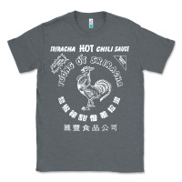 Charcoal Heather sriracha official hot chili sauce men's graphic Classic Tee - linhVisuals