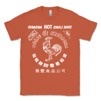 Copper sriracha official hot chili sauce men's graphic Classic Tee - linhVisuals