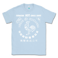 Dusty Blue sriracha official hot chili sauce men's graphic Classic Tee - linhVisuals