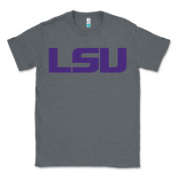 Charcoal Heather lsu sport Classic Tee - linhVisuals