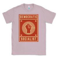 Lilac democratic socialist Classic Tee - linhVisuals