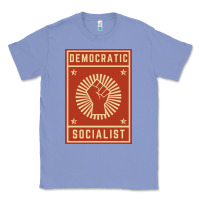 Colony Blue democratic socialist Classic Tee - linhVisuals