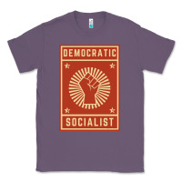 Lavender democratic socialist Classic Tee - linhVisuals