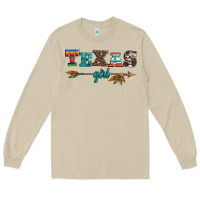 Mushroom texas girl serape turquoise leopard cowhide arrow Long Sleeve Tee - Artiststas