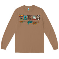 Toasted Coconut texas girl serape turquoise leopard cowhide arrow Long Sleeve Tee - Artiststas