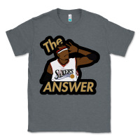 Charcoal Heather sixers the answer Classic Tee - linhVisuals