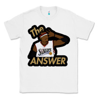 White sixers the answer Classic Tee - linhVisuals