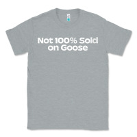 Heather Grey womens not 100 sold on goose v neck t shirt Classic Tee - linhVisuals