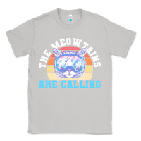 Moon Dust skiing t  shirt ski goggles cat the meowtains are calling skier winter Classic Tee - linhVisuals