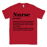 Red nurse Classic Tee - linhVisuals