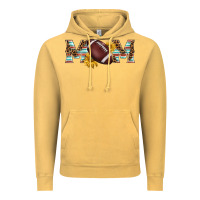 Vintage Mustard american football mom Vintage Hoodie - BarkalooDesign