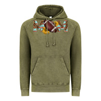 Vintage Olive american football mom Vintage Hoodie - BarkalooDesign