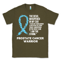 Army Green prostate cancer t  shirt the devil  prostate cancer awareness support Classic Tee - linhVisuals