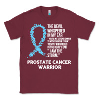 Burgundy prostate cancer t  shirt the devil  prostate cancer awareness support Classic Tee - linhVisuals