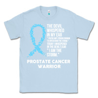 Dusty Blue prostate cancer t  shirt the devil  prostate cancer awareness support Classic Tee - linhVisuals