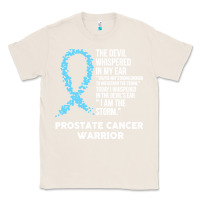Natural prostate cancer t  shirt the devil  prostate cancer awareness support Classic Tee - linhVisuals