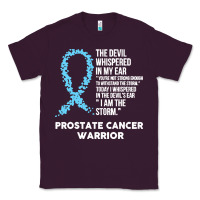 Plum prostate cancer t  shirt the devil  prostate cancer awareness support Classic Tee - linhVisuals