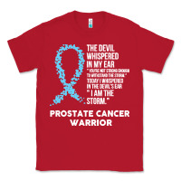 Red prostate cancer t  shirt the devil  prostate cancer awareness support Classic Tee - linhVisuals