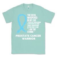 Seafoam prostate cancer t  shirt the devil  prostate cancer awareness support Classic Tee - linhVisuals