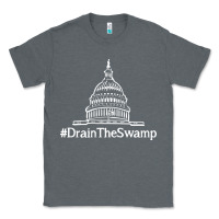 Charcoal Heather drain  swamp Classic Tee - linhVisuals