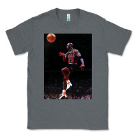 Charcoal Heather Michael JorDunk Classic Tee - linhVisuals