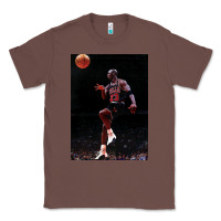 Chestnut Michael JorDunk Classic Tee - linhVisuals