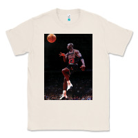 Natural Michael JorDunk Classic Tee - linhVisuals