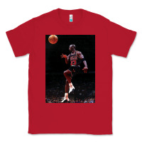 Red Michael JorDunk Classic Tee - linhVisuals