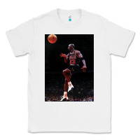 White Michael JorDunk Classic Tee - linhVisuals