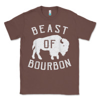 Chestnut beast of bourbon drinking whiskey design bison buffalo party t shirt Classic Tee - linhVisuals