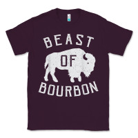 Plum beast of bourbon drinking whiskey design bison buffalo party t shirt Classic Tee - linhVisuals