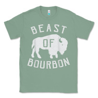 Sage beast of bourbon drinking whiskey design bison buffalo party t shirt Classic Tee - linhVisuals