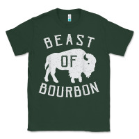 Sports Green beast of bourbon drinking whiskey design bison buffalo party t shirt Classic Tee - linhVisuals
