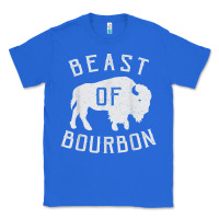 True Royal beast of bourbon drinking whiskey design bison buffalo party t shirt Classic Tee - linhVisuals