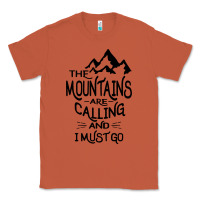 Copper the mountains are calling and i must go   black Classic Tee - linhVisuals