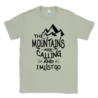 Matcha the mountains are calling and i must go   black Classic Tee - linhVisuals