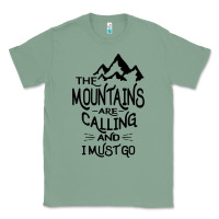 Sage the mountains are calling and i must go   black Classic Tee - linhVisuals