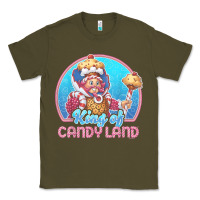Army Green candy land king of candy land portrait t shirt Classic Tee - linhVisuals