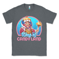 Charcoal Heather candy land king of candy land portrait t shirt Classic Tee - linhVisuals