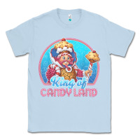 Dusty Blue candy land king of candy land portrait t shirt Classic Tee - linhVisuals
