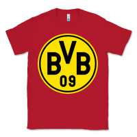 Red borussia Classic Tee - linhVisuals