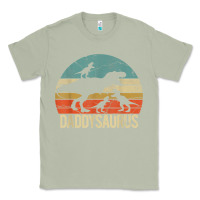 Matcha daddy dinosaur daddysaurus 3 three kids xmas christmas gift t shirt Classic Tee - linhVisuals