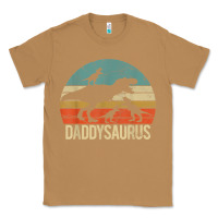 Toasted Coconut daddy dinosaur daddysaurus 3 three kids xmas christmas gift t shirt Classic Tee - linhVisuals