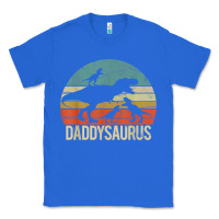 True Royal daddy dinosaur daddysaurus 3 three kids xmas christmas gift t shirt Classic Tee - linhVisuals