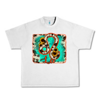 Lunar Rock leo turquoise cowhide Urban Heavy Tee - RanaPortraitStore