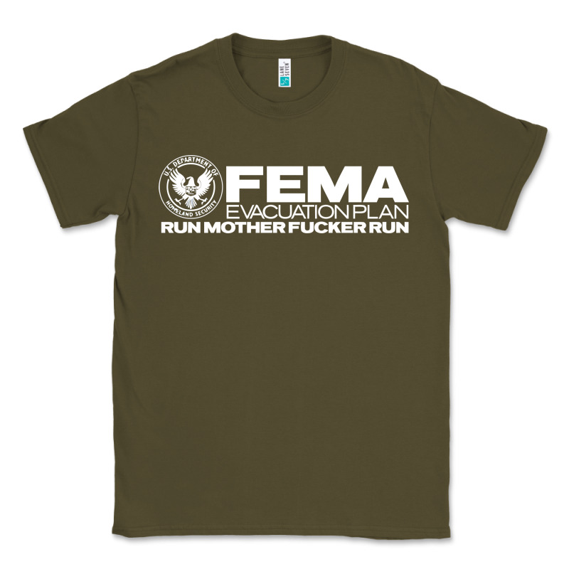 Fema Evacuation Plan Classic Tee by linhVisuals | Teevron