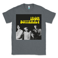 Charcoal Heather iron butterfly Classic Tee - linhVisuals