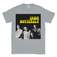 Heather Grey iron butterfly Classic Tee - linhVisuals