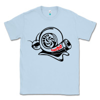Dusty Blue Turbo Classic Tee - linhVisuals