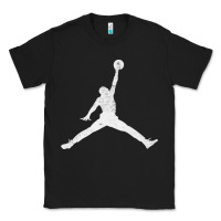 Black Slam Dunk Vintage Classic Tee - linhVisuals